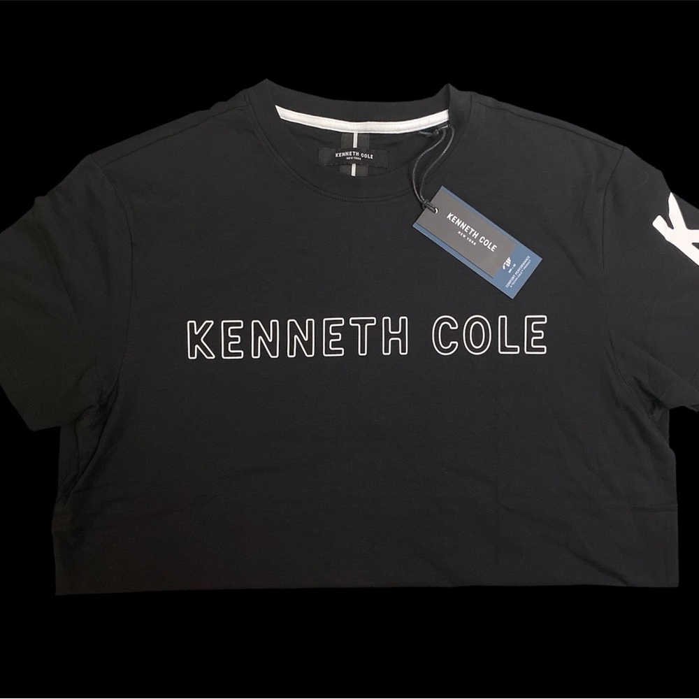 Kenneth Cole Black Logo Tee
